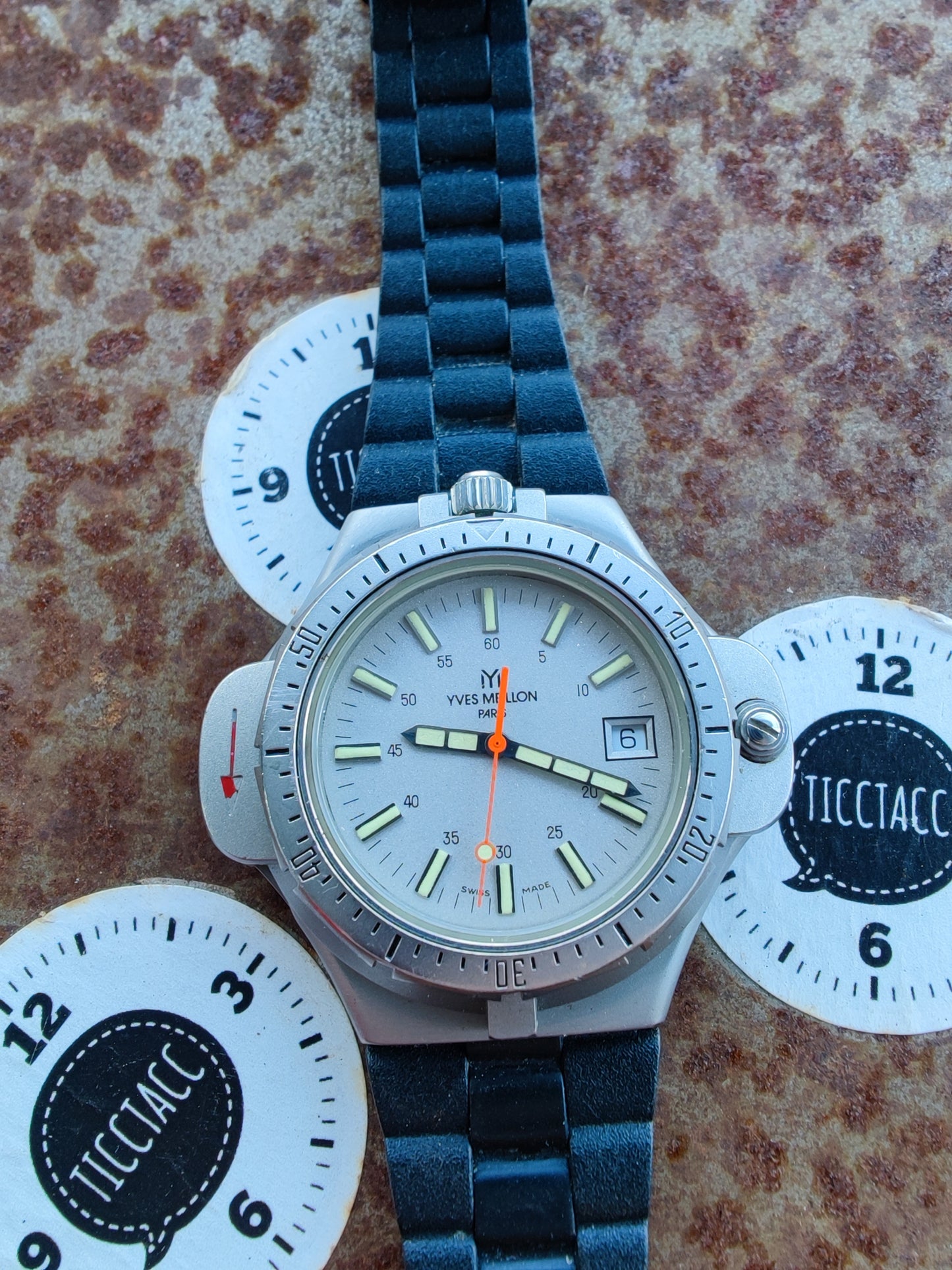 Military Pilot Compass watch from 80s