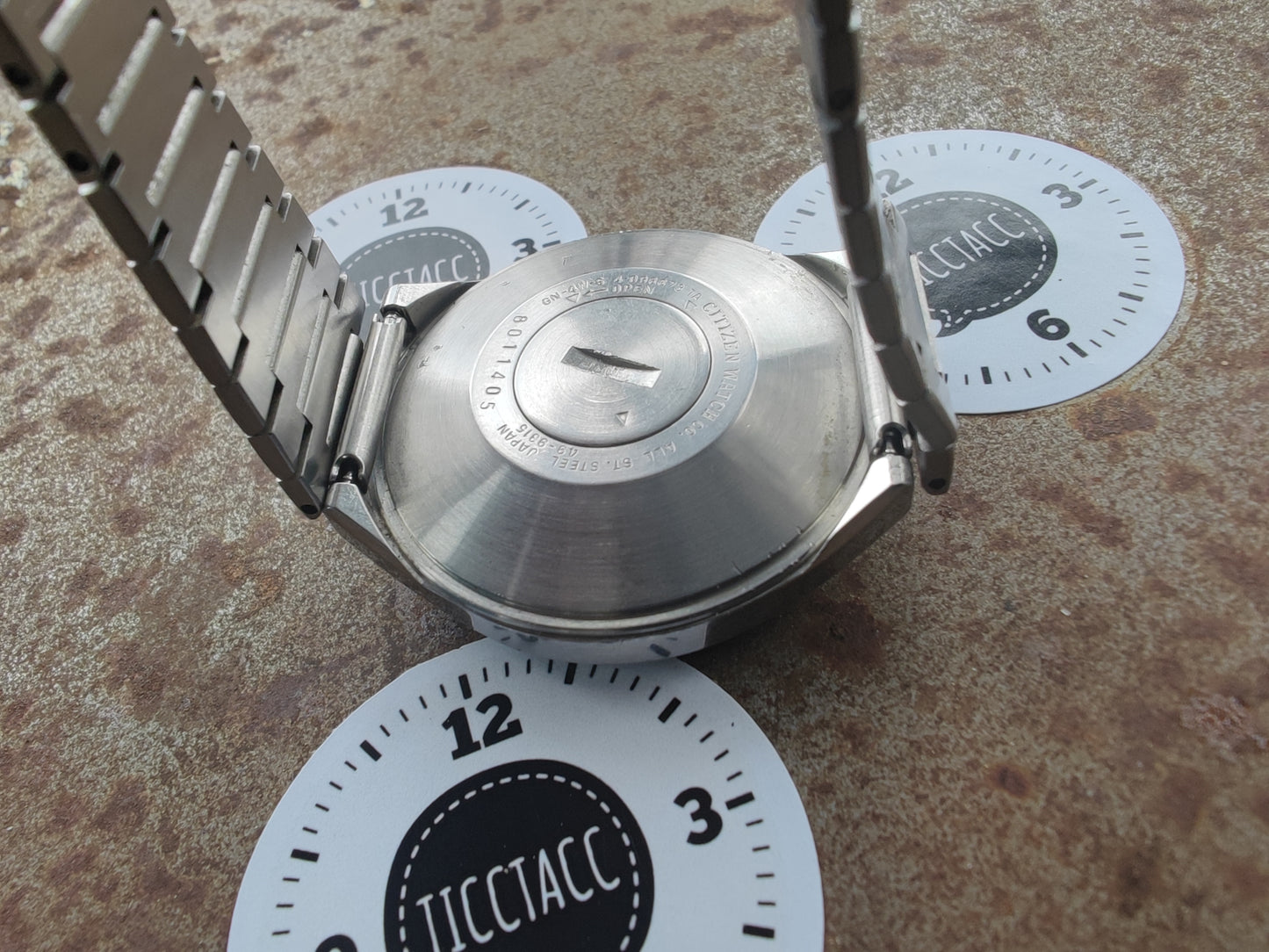 1978 CITIZEN 49-9315 Calculator Quartz Vintage Digital LCD Smart Watch Rare