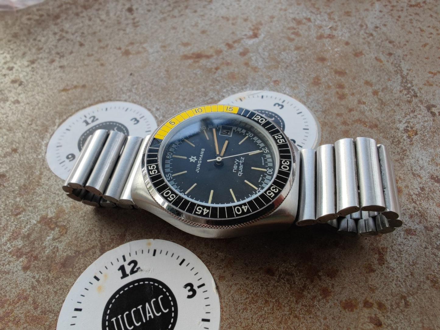 Junghans Marine Quarz Taucher 70er Jahre