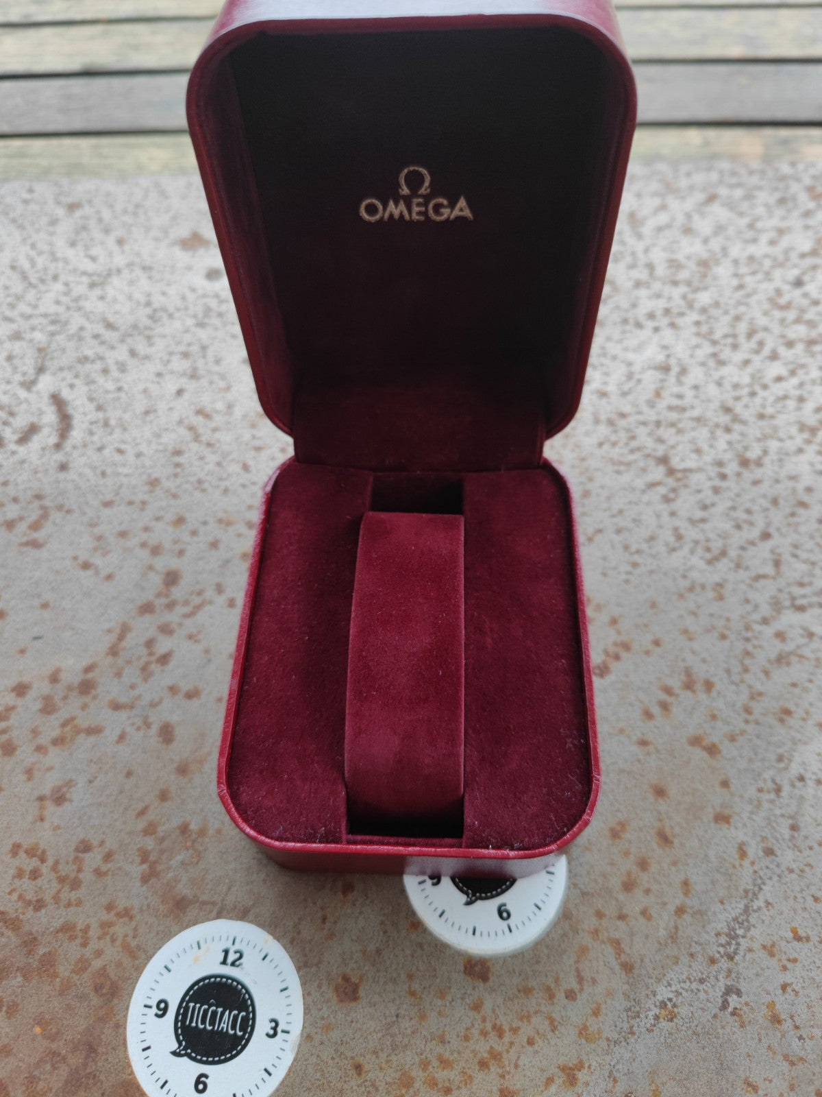 Scatola OMEGA Speedmaster Burgundy