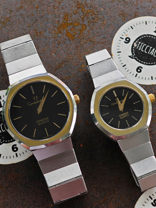 OMEGA Constellation HIS & HER Set - bicolor Cal. 1330