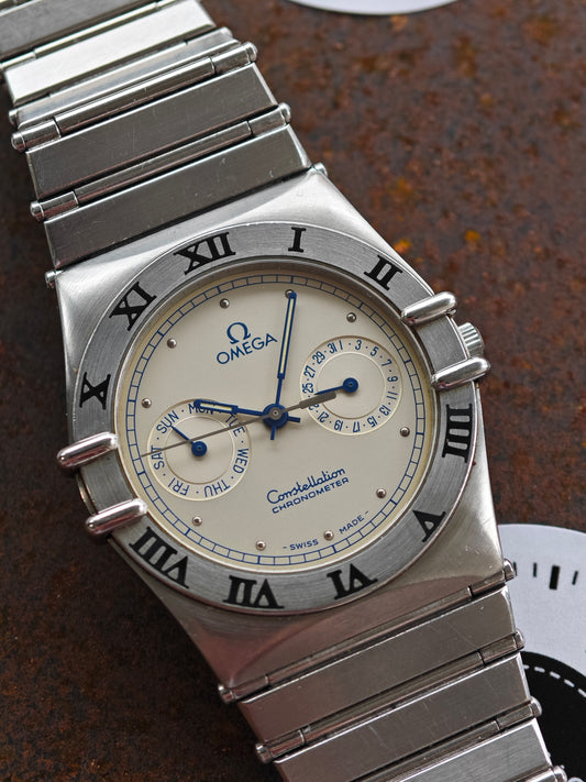 Very Good OMEGA Manhattan DayDate - FULL stainless steel version