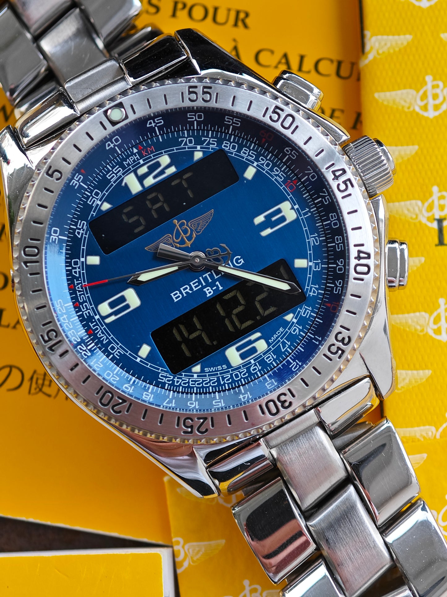 MINT Breitling B1 MEGA MEGA FULL SET - Light & Sound Work