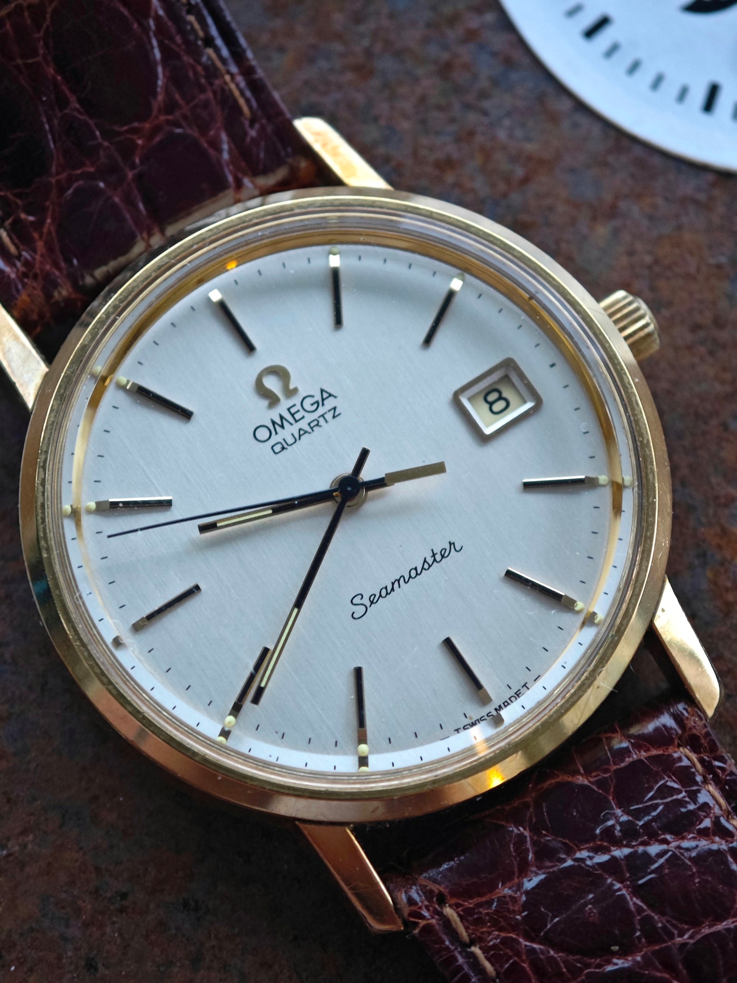 OMEGA Seamaster Dress Watch gold plated Cal. 1342