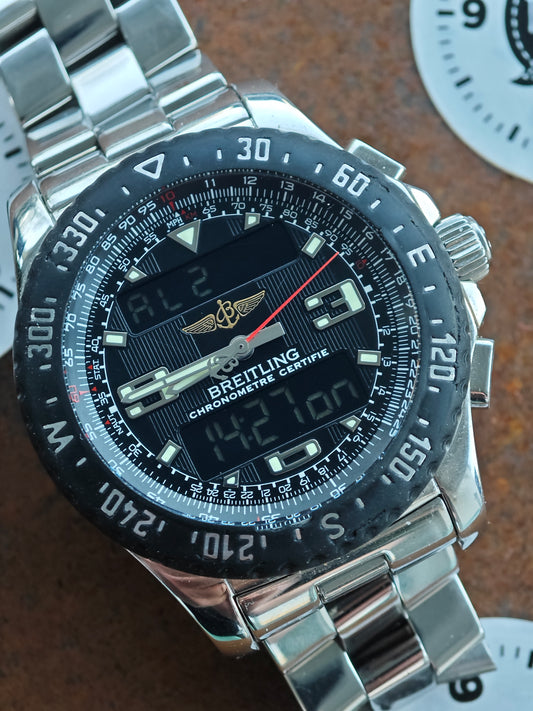 MINT Breitling Airwolf Raven A78364 & original bracelet (!)