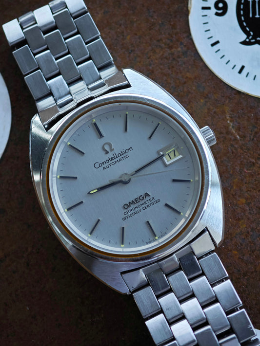 1968 - MINT RARE OMEGA C-Shape Silver Dial & Bracelet