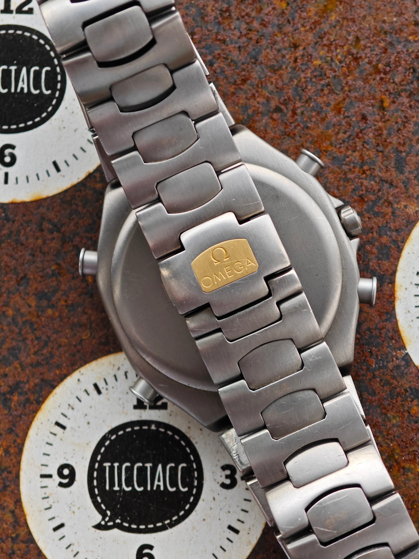 OMEGA Seamaster Polaris LCD Chrono Titanium 20cm wrist