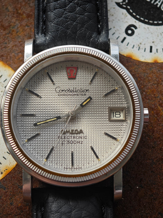 Extremly Rare OMEGA Constellation Stainless Steel Electronic Quartz watch