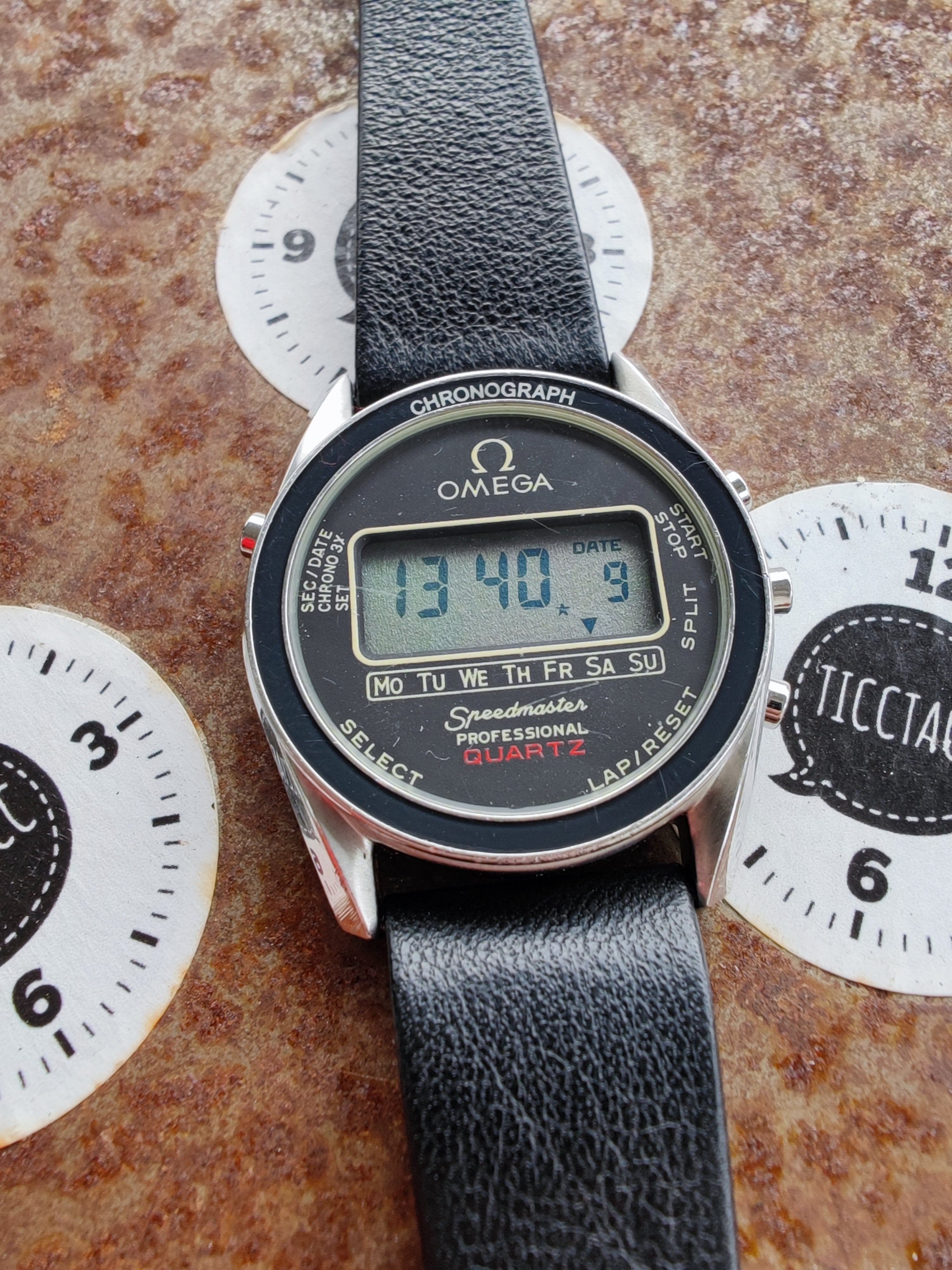 PROTOTYPE OMEGA NASA ALASKA IV Speedmaster LCD cal.1621 TiccTacc