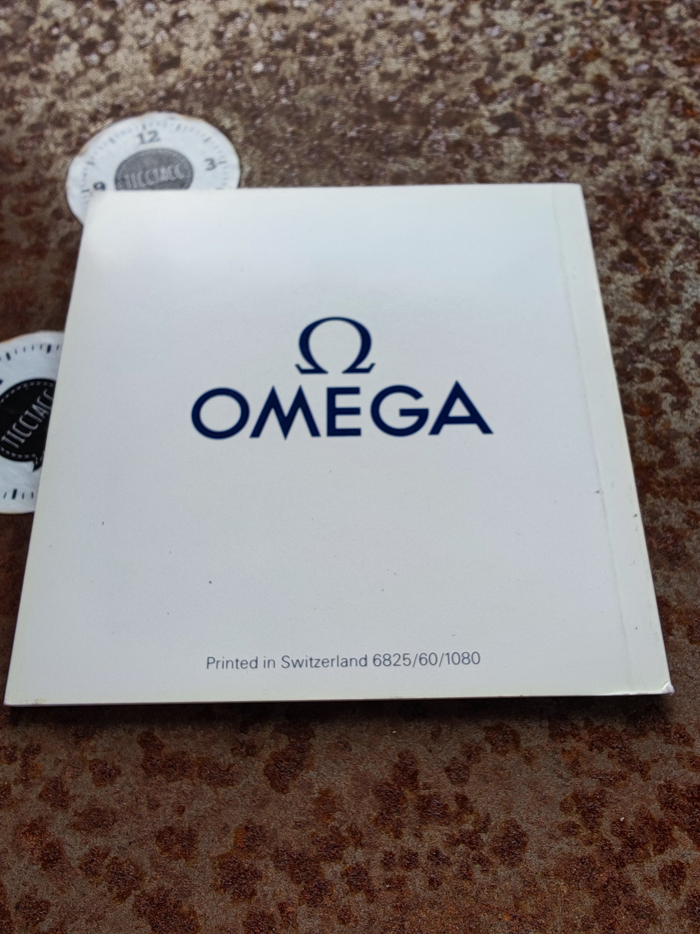 MINT OMEGA Sensor Quartz 1640 & Box & rare manual