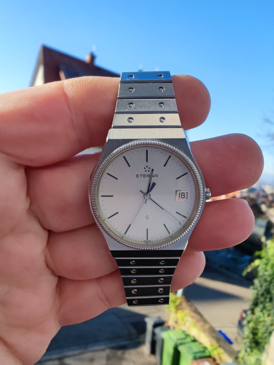 ETERNA Royal Oak with rare silber moon Style dial