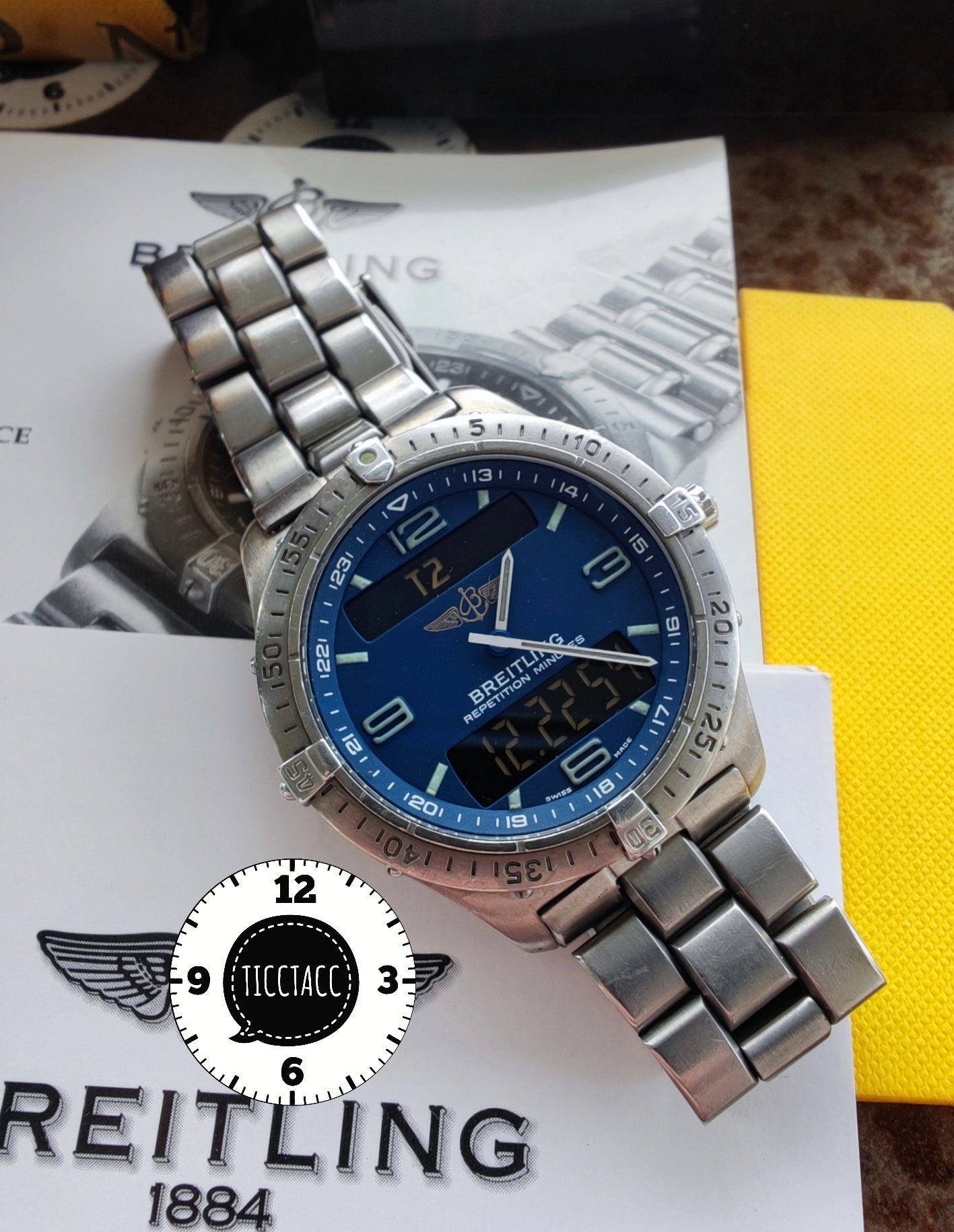 Breitling aerospace clearance repetition minutes