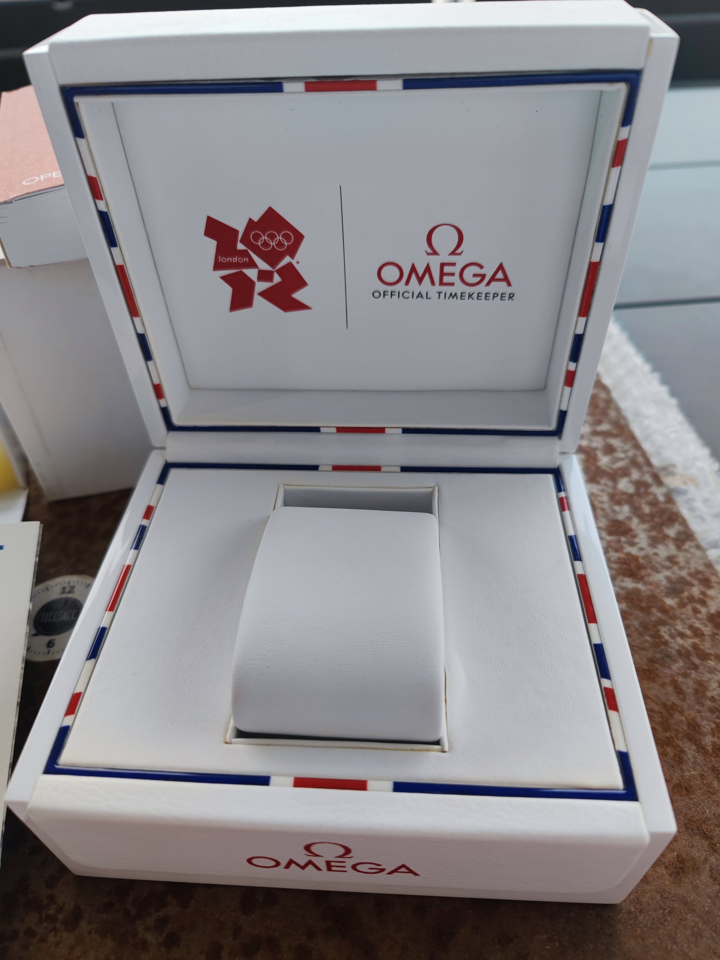 BOX Omega Co-Axial Ltd Edition Olympic Games 2012 London