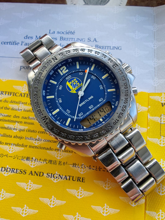 MINT 0863/1000 Breitling Pluton TEAM 60 Full Set - Limited