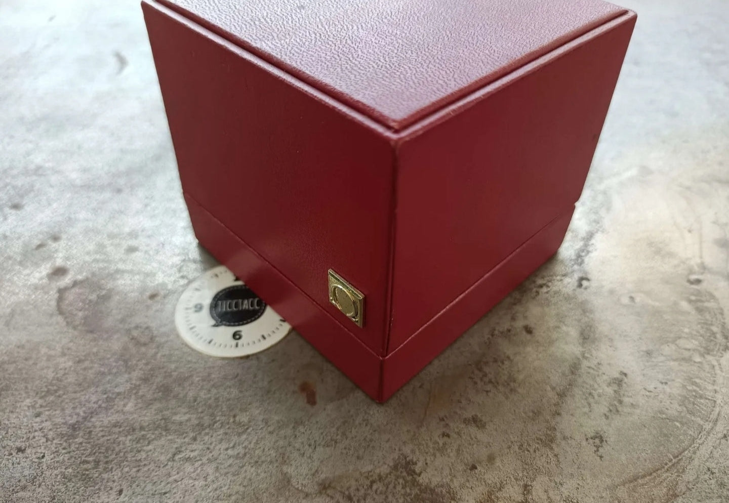 Vintage OMEGA Chrono Quartz 1611 Montreal Albatros near NOS SERVICED & original Cube Box
