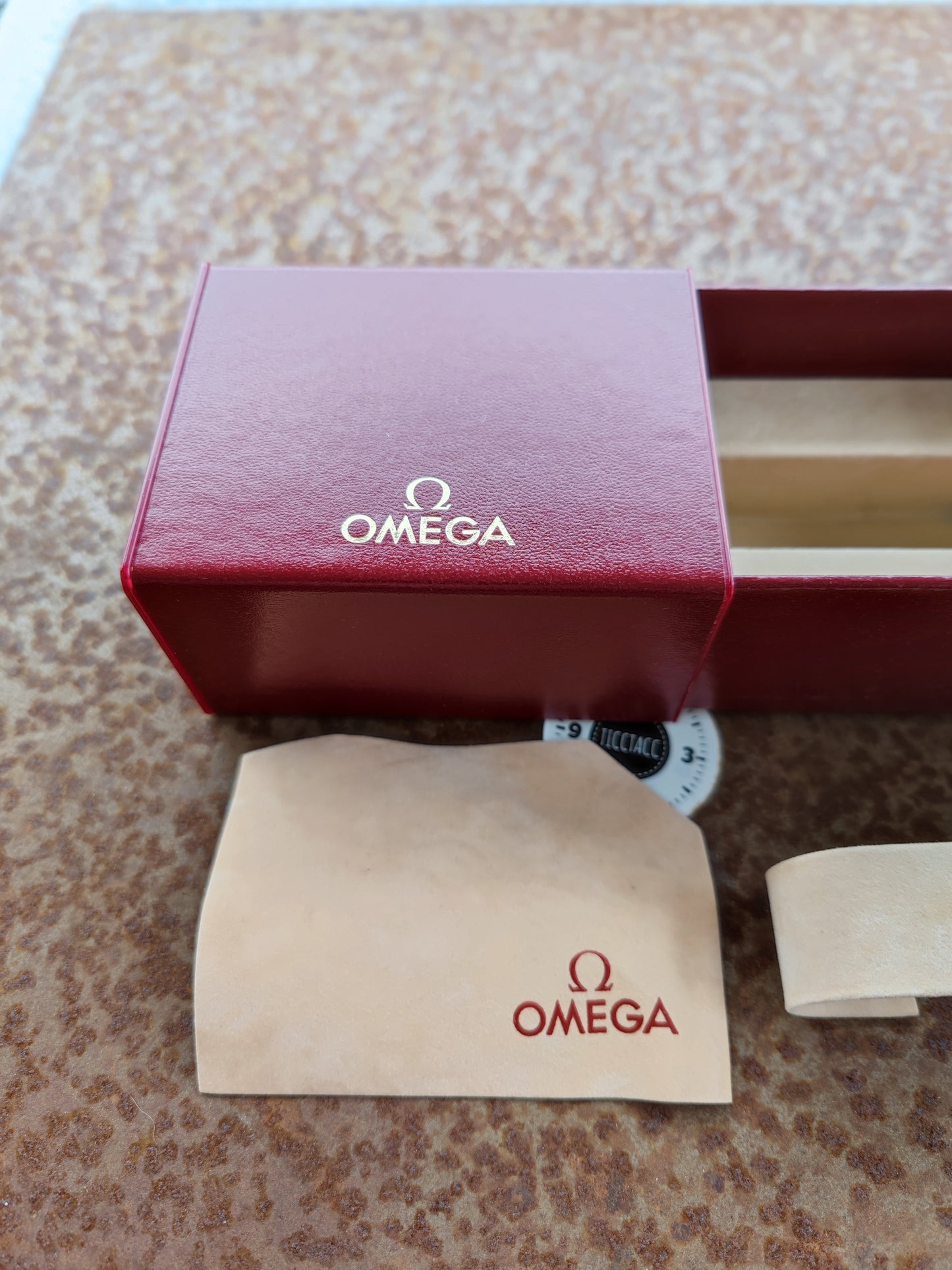 NOS OMEGA Box for OMEGA Holy Grail