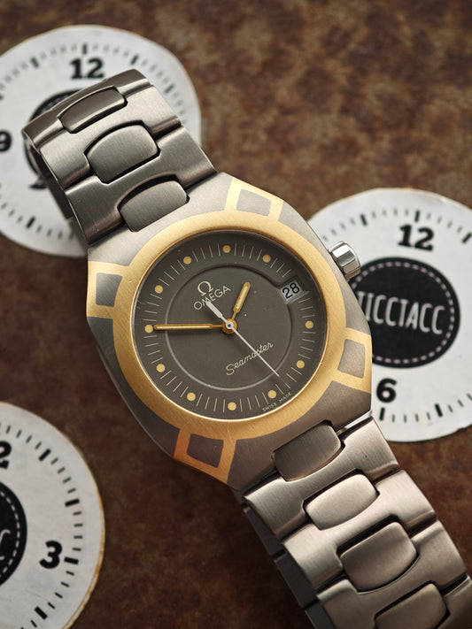 MINT+++ OMEGA Polaris Titanium/Gold Mens watch