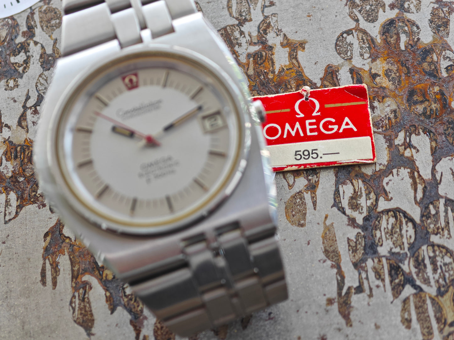 N.O.S. & Rare OMEGA f300 D-Shape with hang Tag