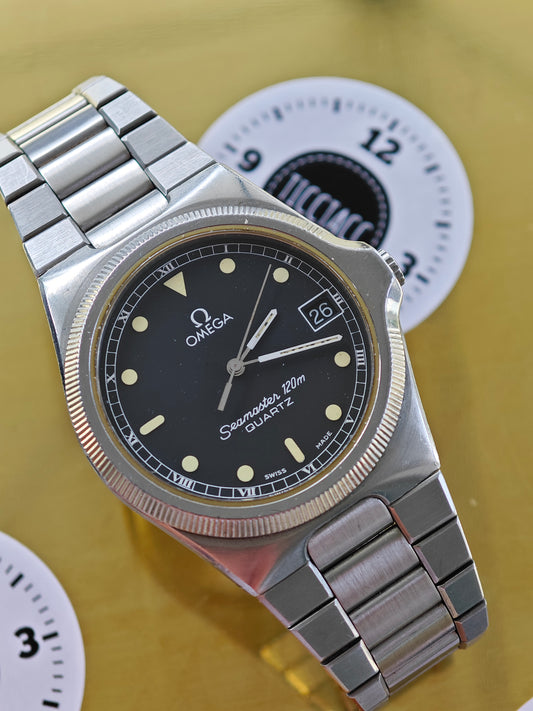 Extremely Rare Omega Seamaster 120m fluted bezel