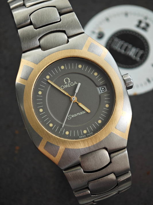 Very Good OMEGA Polaris Titanium/Gold UNISEX watch