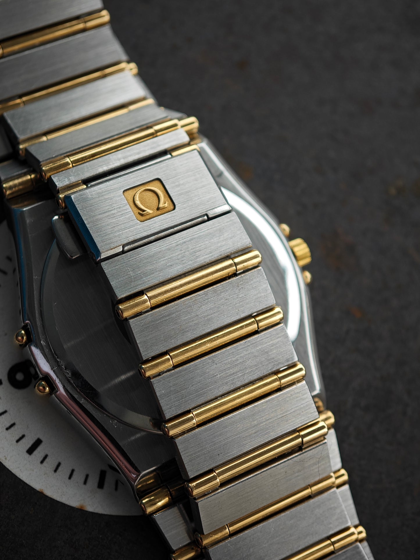 Almost New OMEGA Constellation Manhattan bicolor - TOP Collectors Conditions