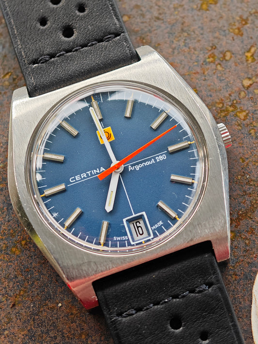 RARE CERTINA Argonaut 280 - Strap & Bracelet