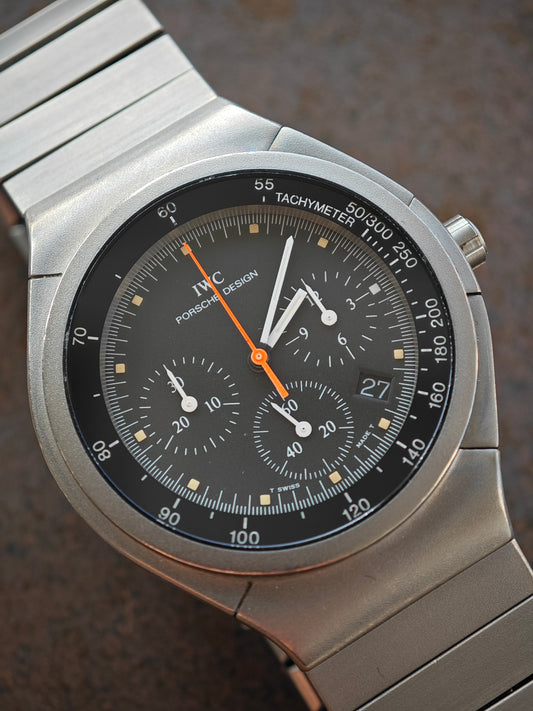 Very Good IWC Porsche Design Titanium Chronograph 3732