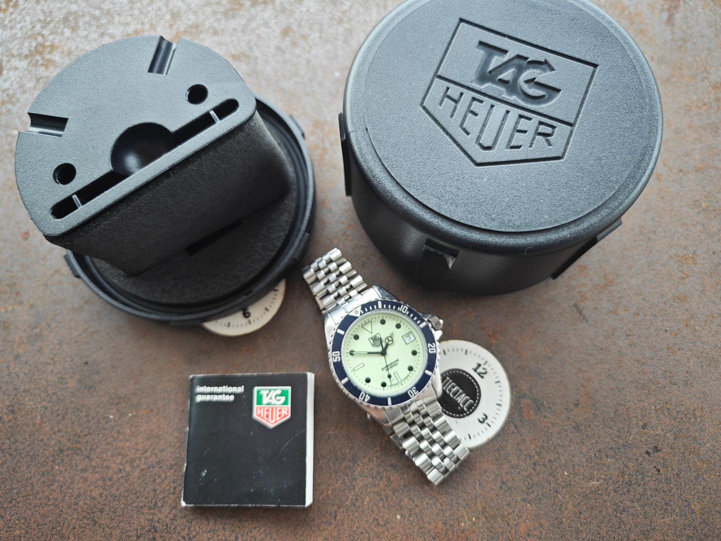 1990 TAG HEUER Night Diver 980.113N - FULL SET