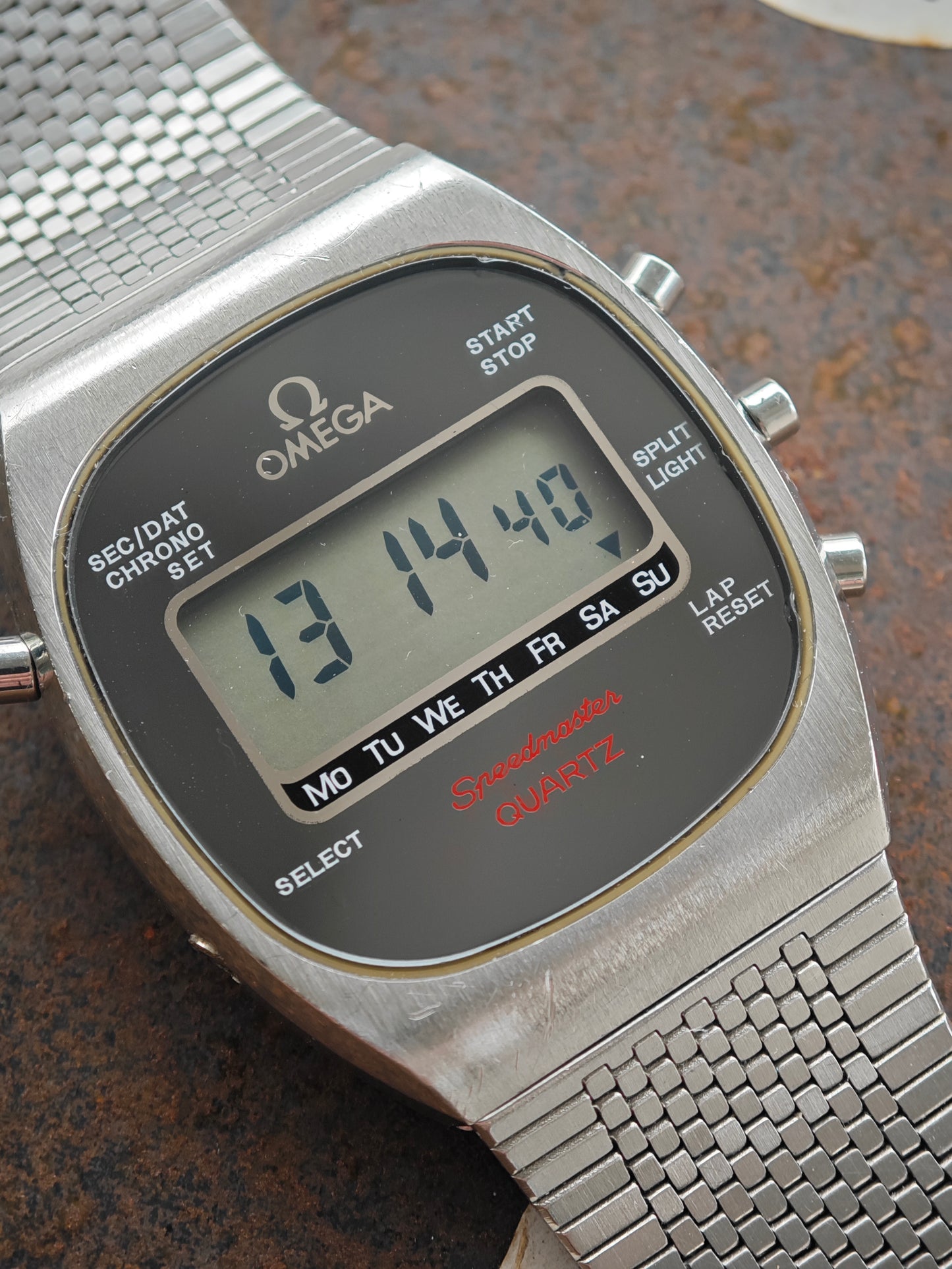 1977 Very Good OMEGA Speedmaster LCD cal. 1620 186.0005