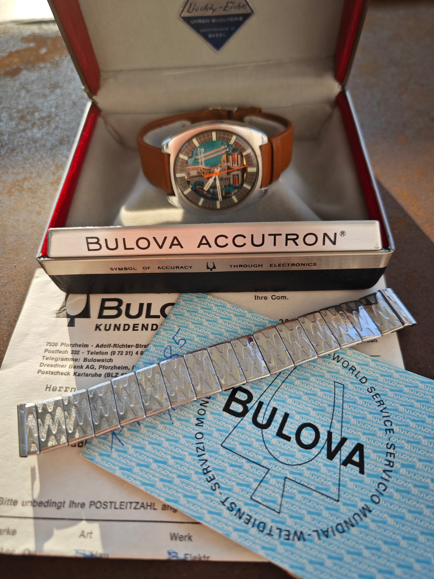 Very Good Bulova Accutron Spaceview FULL SET for collection