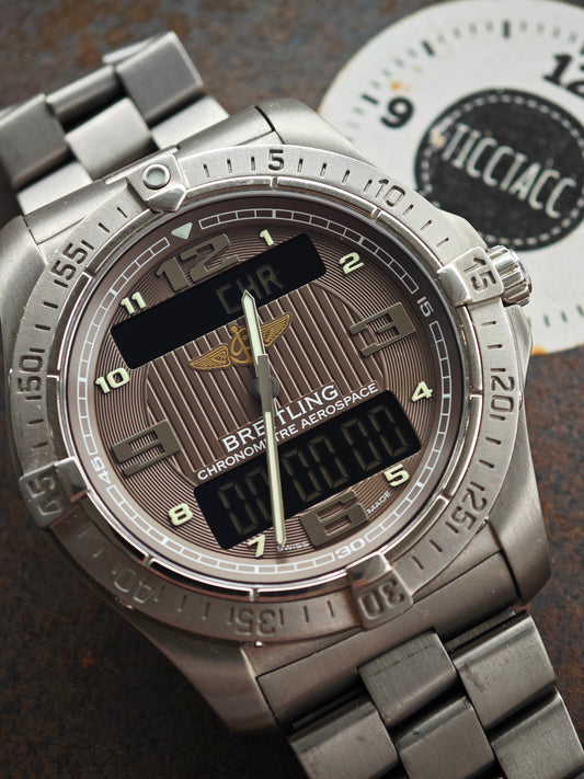 Super Rare Breitling Avantage E79362 with Grey Dial