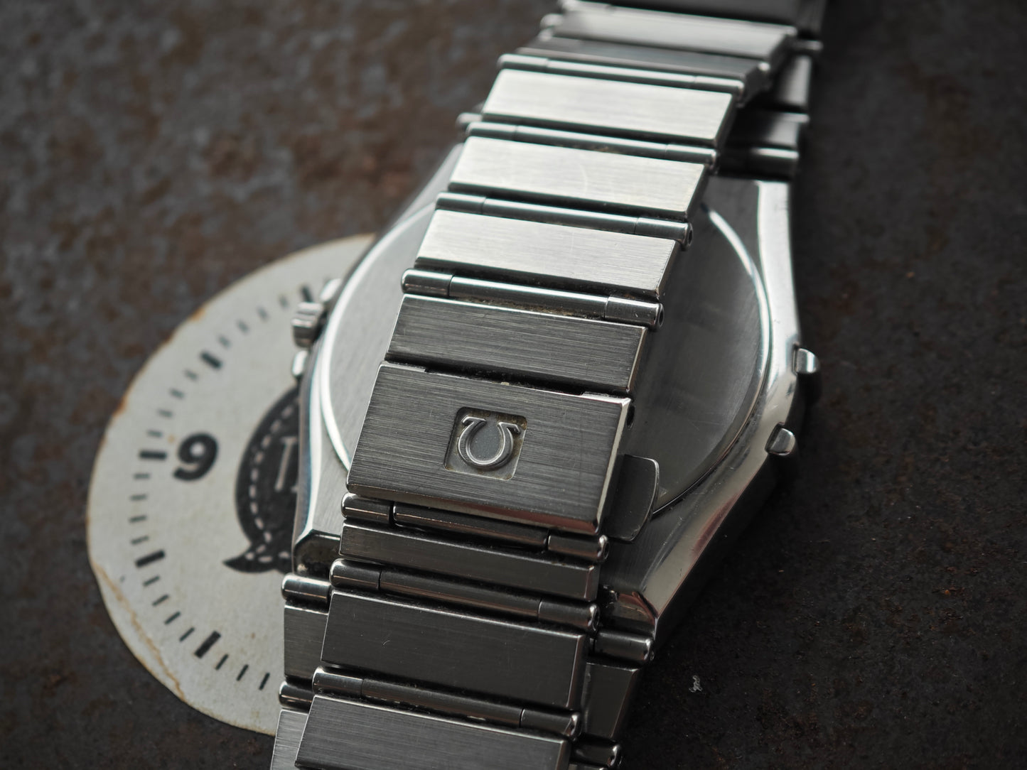 Rare stainless Steel Silver Dial OMEGA Constellation Chronometer Manhattan