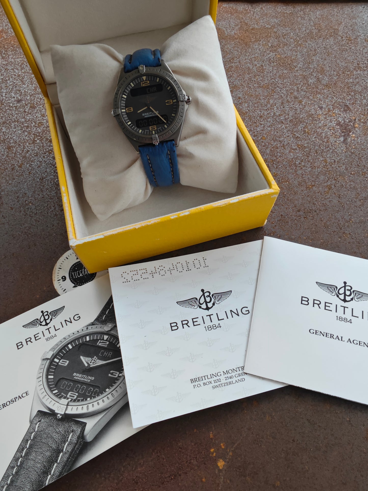 MINT Breitling Aerospace E56061 FULL TITANIUM / FULL SET