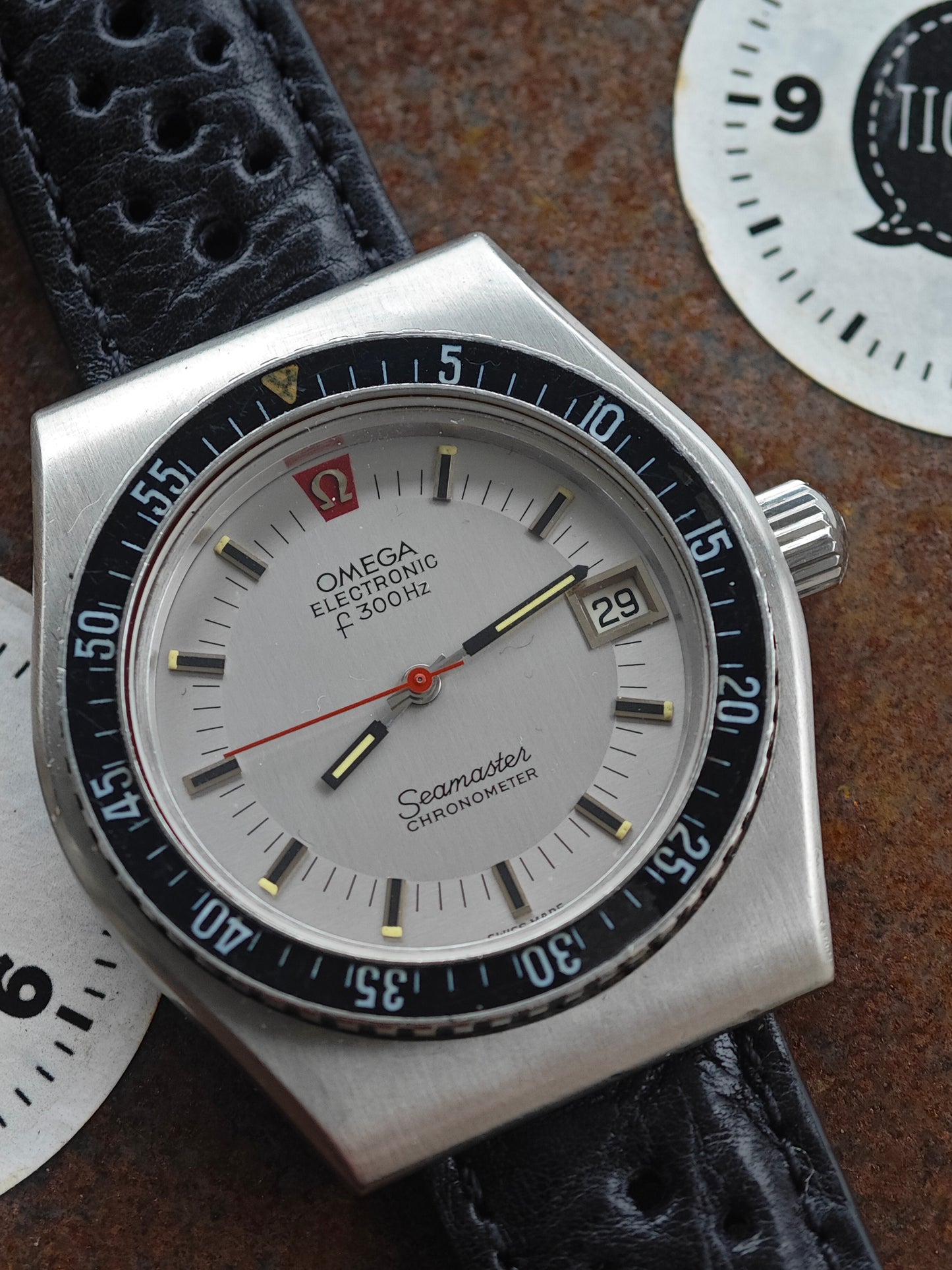 1972 OMEGA f300 Diver Silver Dial 198.0016 version Cal.1250