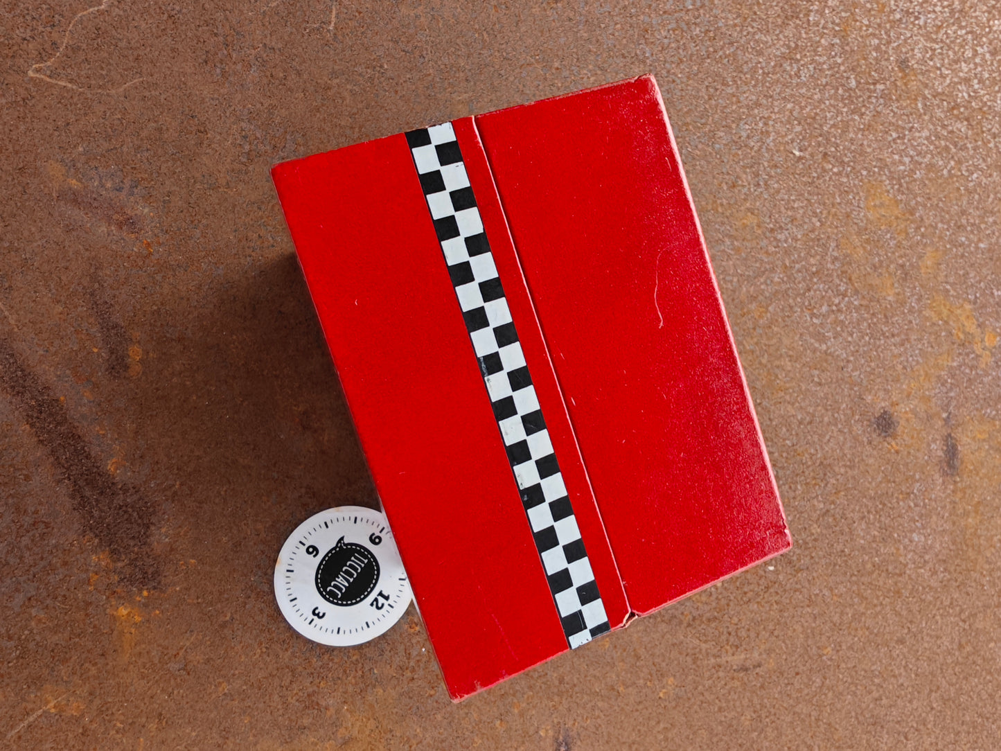 Heuer Red Checker Automatic Box for Autavia, Carrera or Monaco