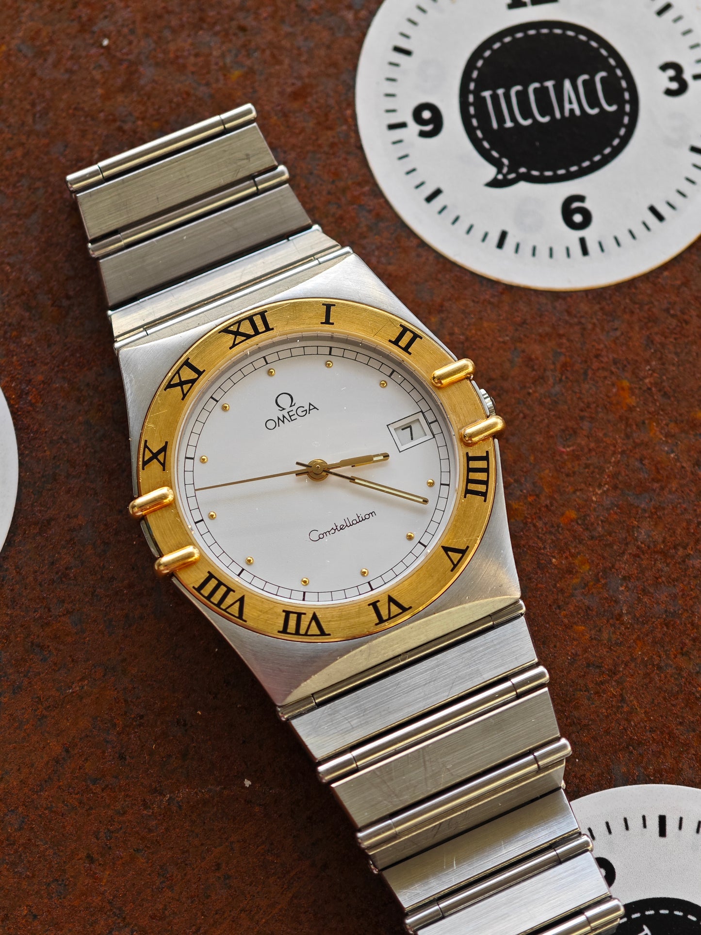 OMEGA Constellation Manhattan Bicolor / Stainless Steel