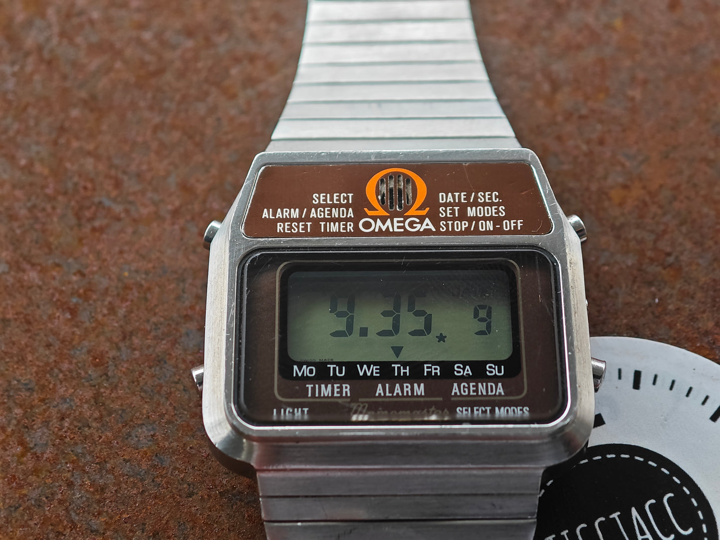 OMEGA Memomaster Alarm & Light working - original full bracelet