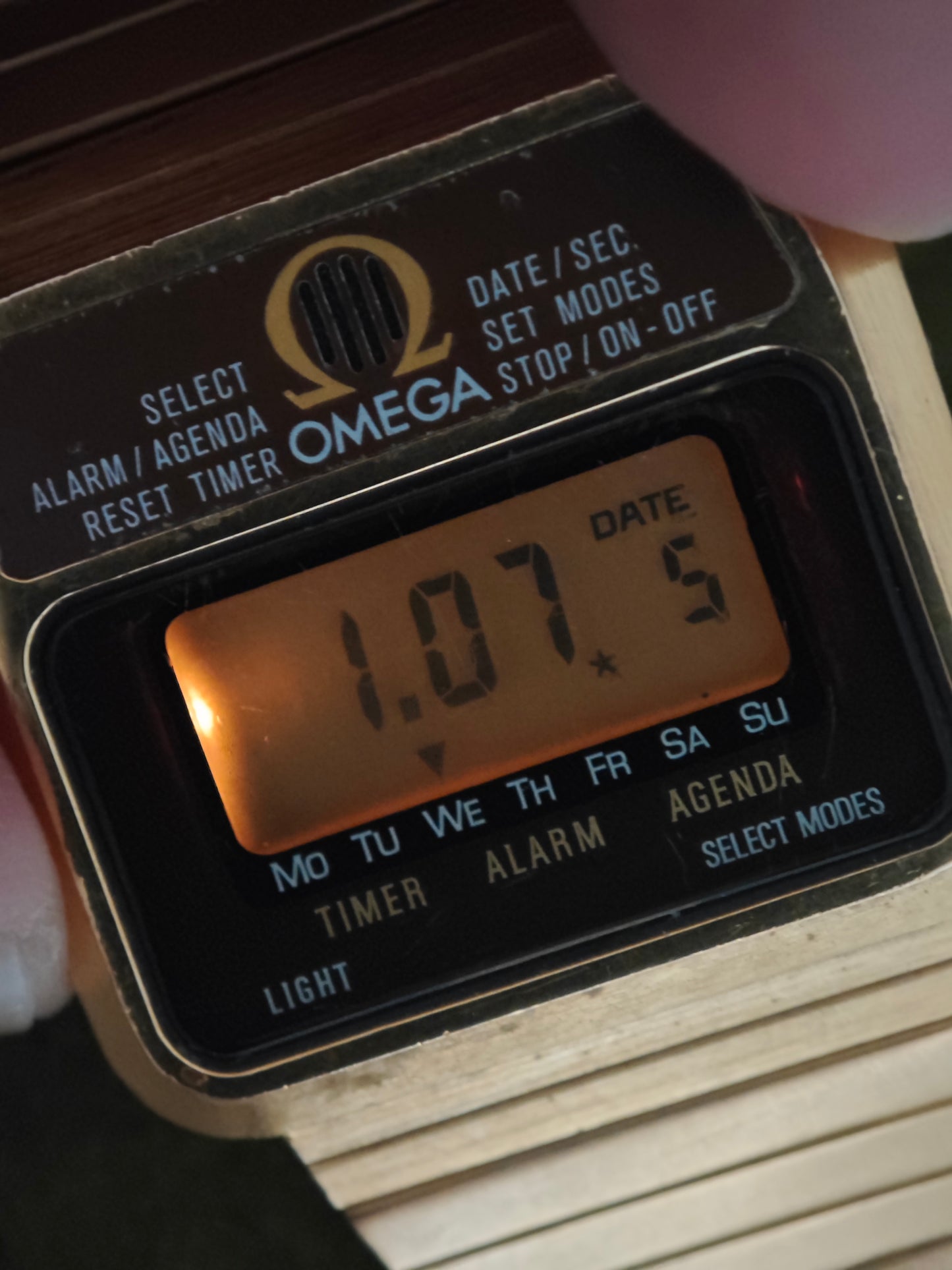 OMEGA Memomaster 1632 Alarm & Light working - SERVICE - original full bracelet