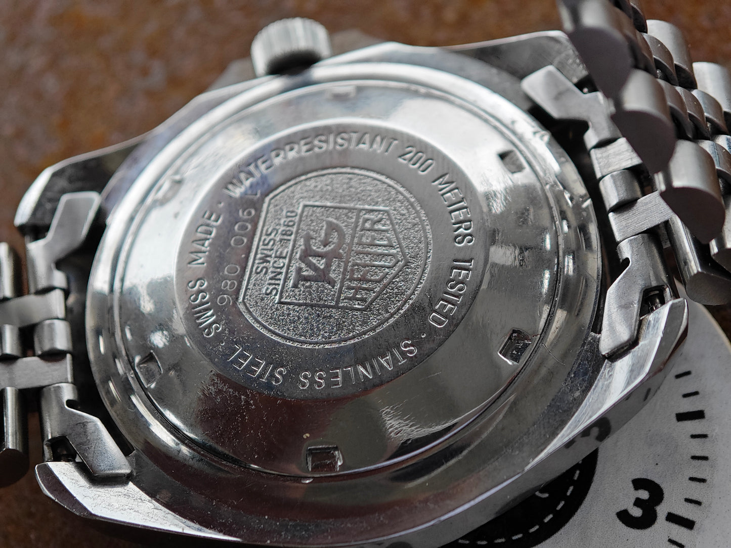 Amazing TAG HEUER 980.006L MONNIN 42mm - 20,5cm bracelet