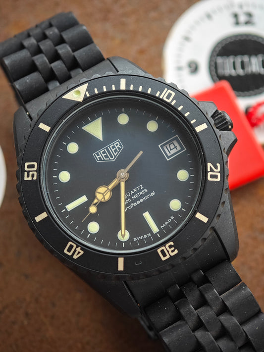 ULTRA NOS Heuer PVD Diver 980.0026