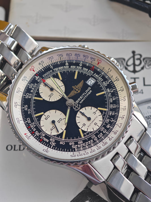 1994 - MINT+++++ Breitling Old Navitimer 2 - FULL SET - TOPTOP