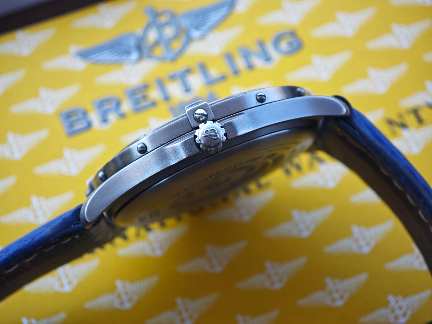 2000 Breitling Aerospace E65062 Repetiton Minutes & Blue Dial & Papers & SERVICE MARCH 2025