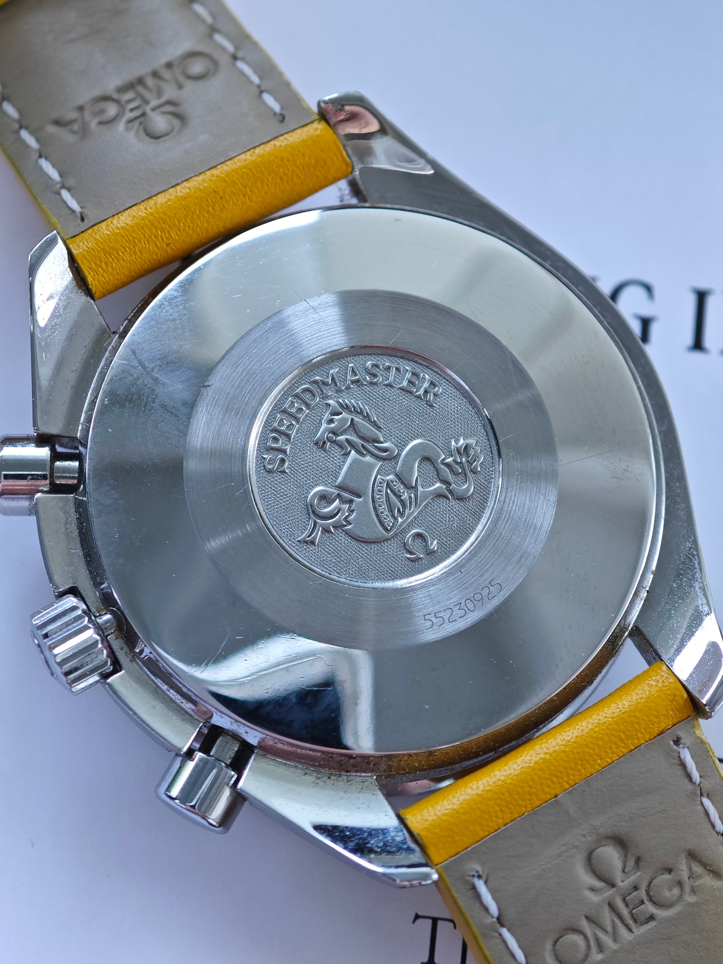 OMEGA Speedmaster M. Schumachler Edition Mega Full Set 1996 Invoice