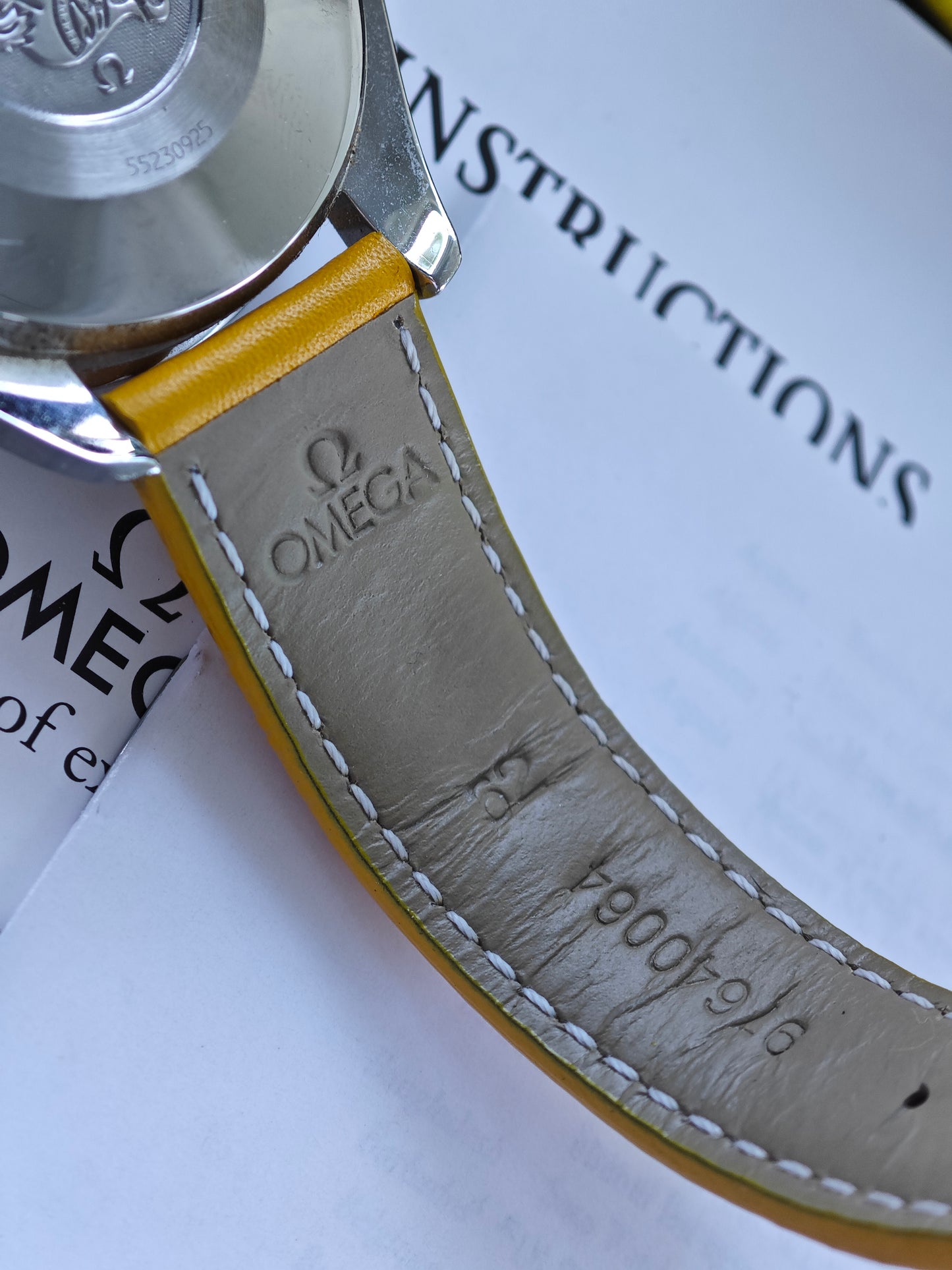 OMEGA Speedmaster M. Schumachler Edition Mega Full Set 1996 Invoice