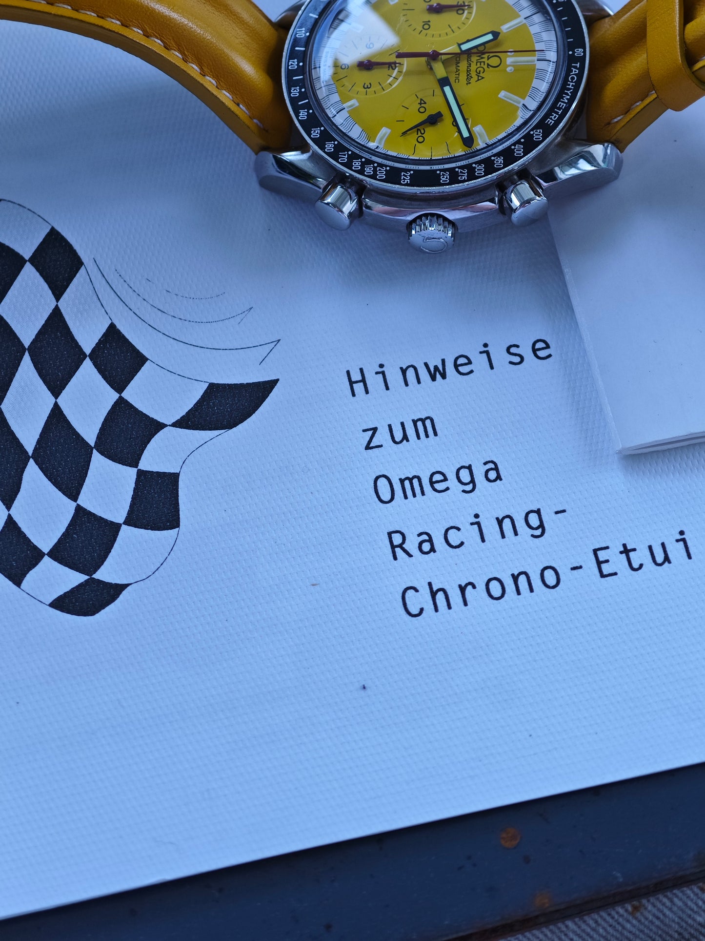 OMEGA Speedmaster M. Schumachler Edition Mega Full Set 1996 Invoice