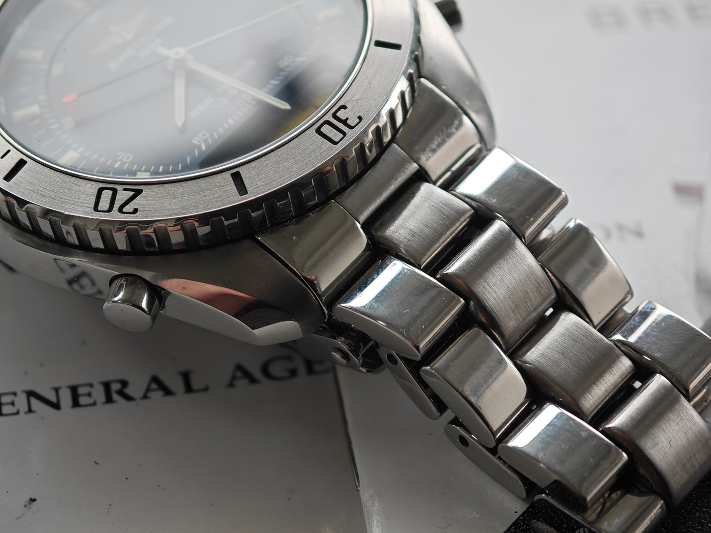 Breitling Pluton A51037 del 1993 SET COMPLETO COME NUOVO - REVISIONE 08/2025