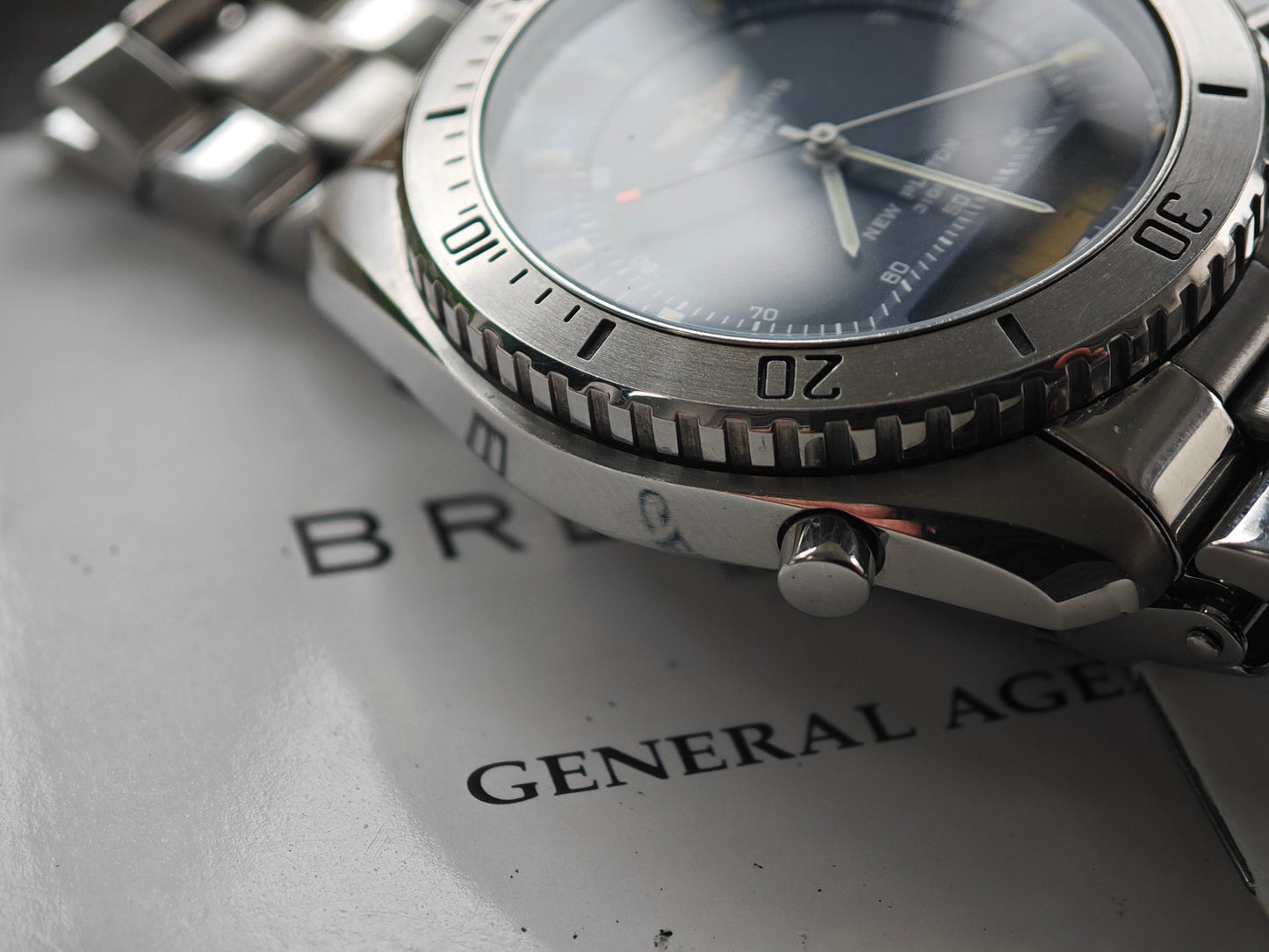 Breitling Pluton A51037 del 1993 SET COMPLETO COME NUOVO - REVISIONE 08/2025