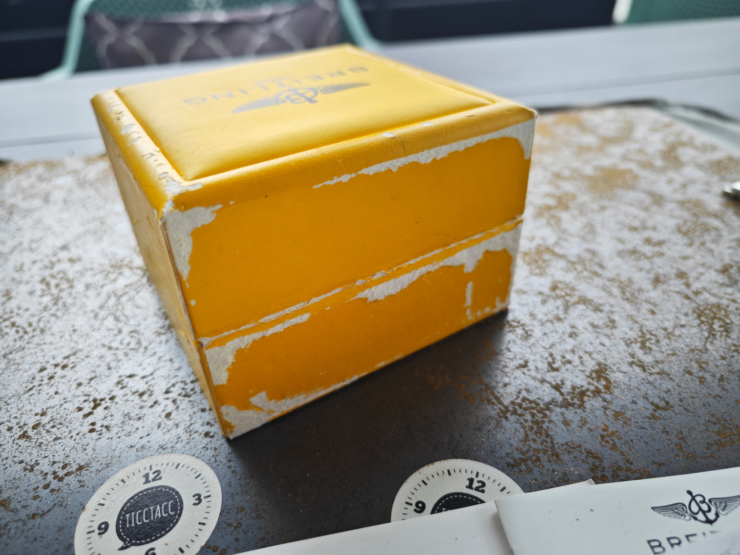 Breitling Pluton A51037 del 1993 SET COMPLETO COME NUOVO - REVISIONE 08/2025