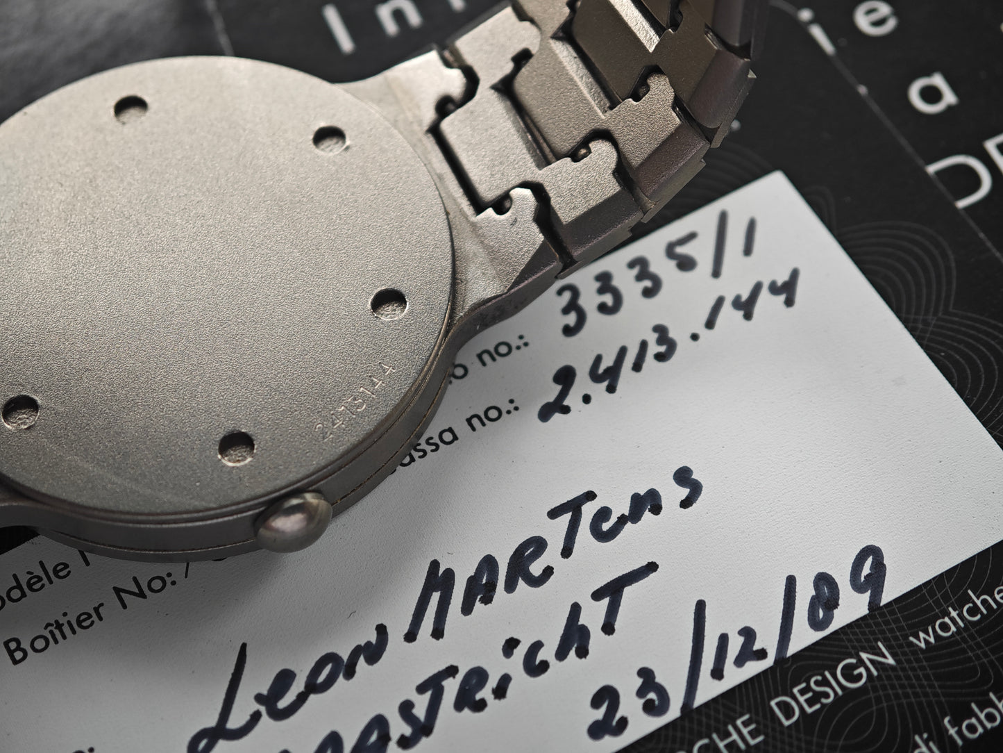 IWC Porsche Design Ultra Sportivo von 1989 MEGA FULL SET - SERVICE 08/2025