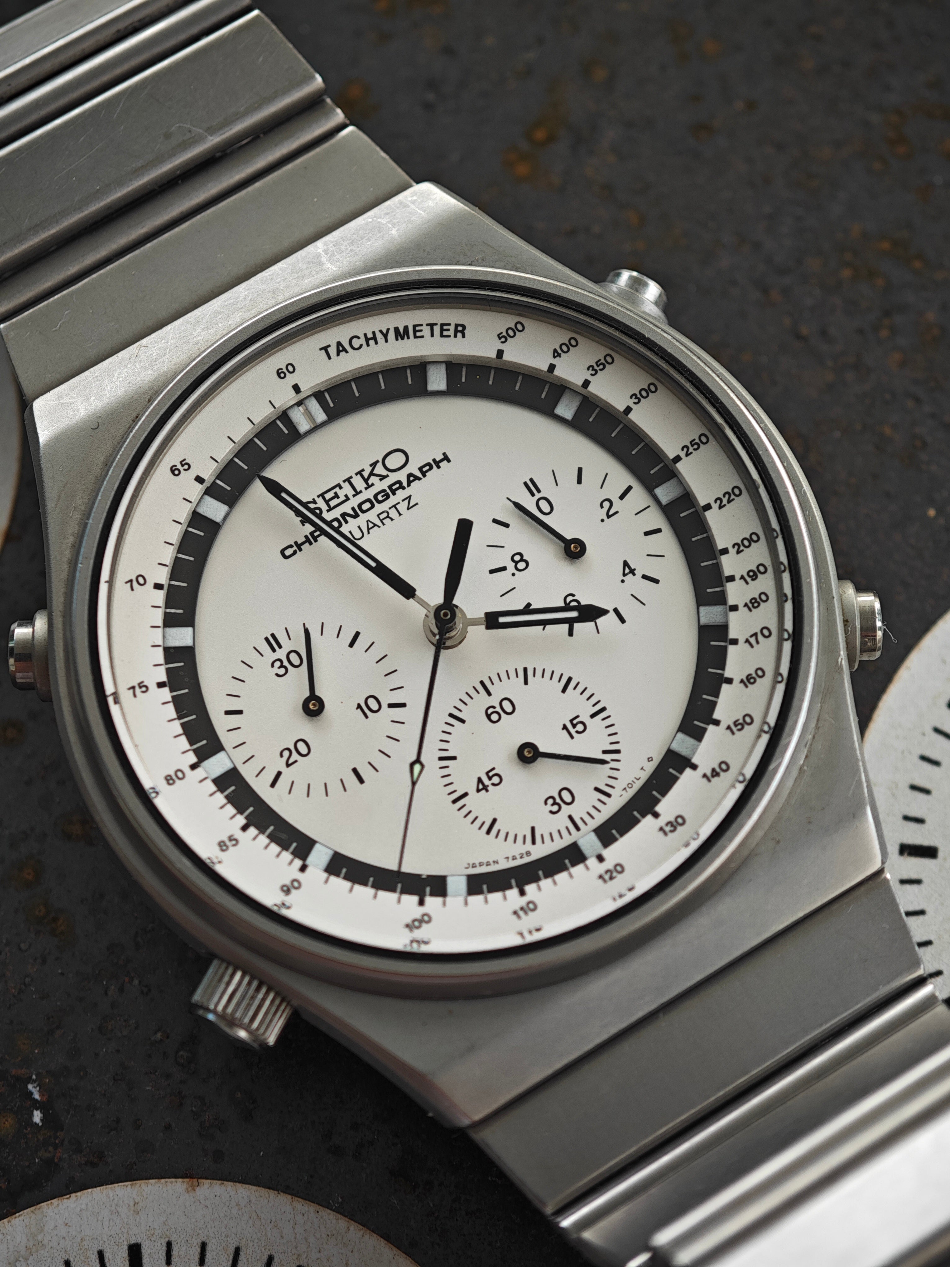 SEIKO 7a28-7010 Speedtimer and 19,5 cm bracelet. – TiccTacc